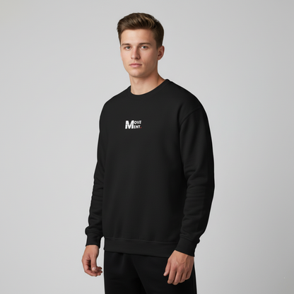 Essential Sweatshirt – Minimal Gym & Streetwear Comfort for Men