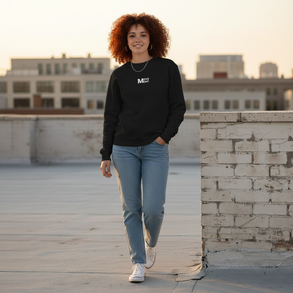 Essential Sweatshirt – Effortless Streetwear & Gym Style for Women