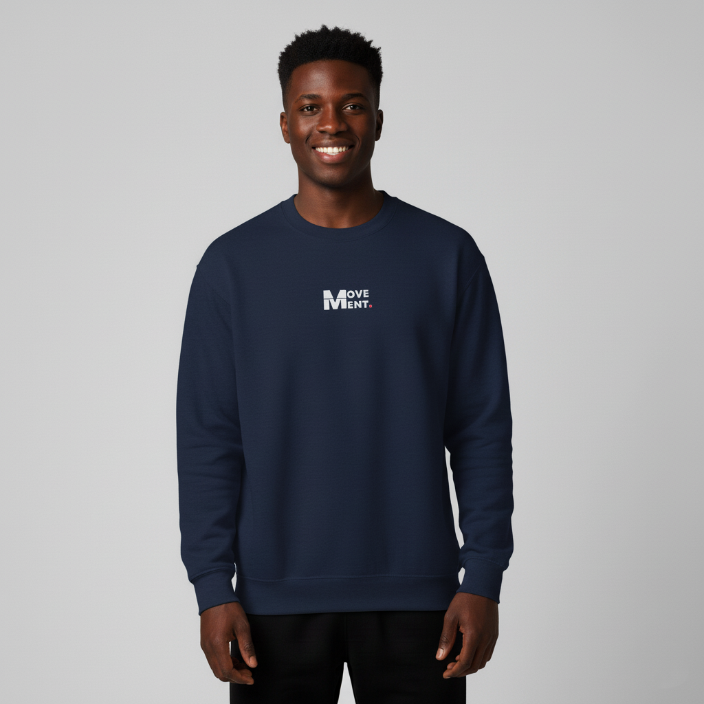 Essential Sweatshirt – Minimal Gym & Streetwear Comfort for Men
