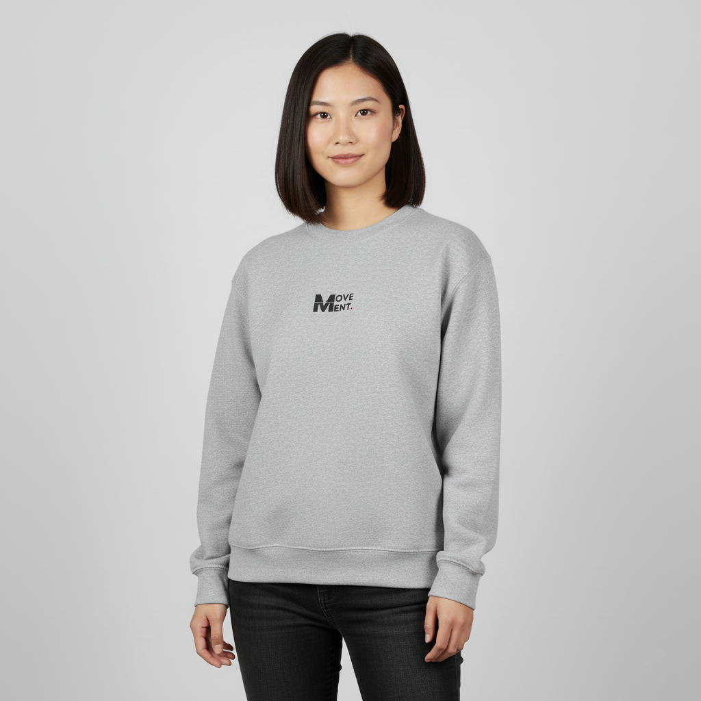 Essential Sweatshirt – Effortless Streetwear & Gym Style for Women