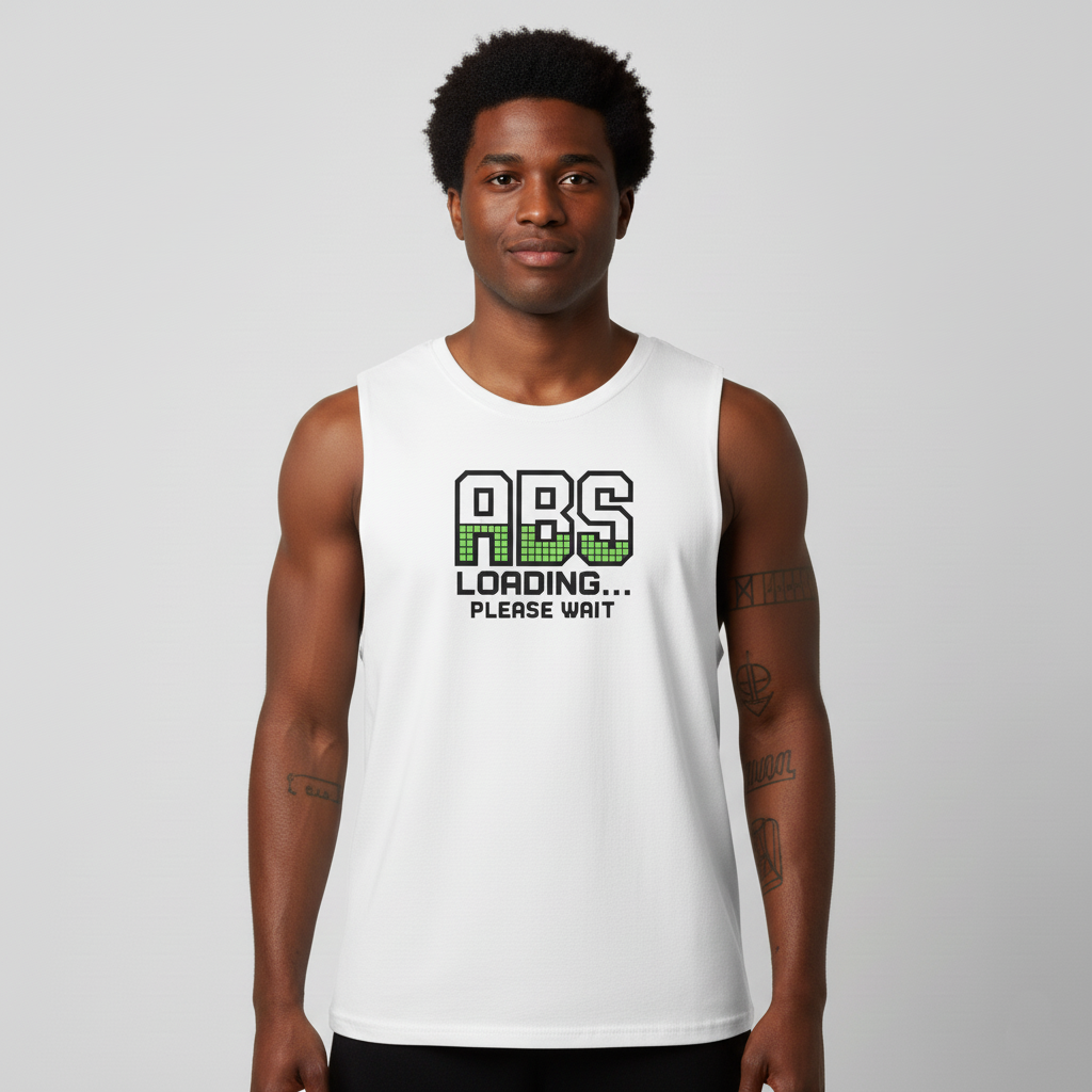 ABS LOADING… PLEASE WAIT Graphic Tank Top