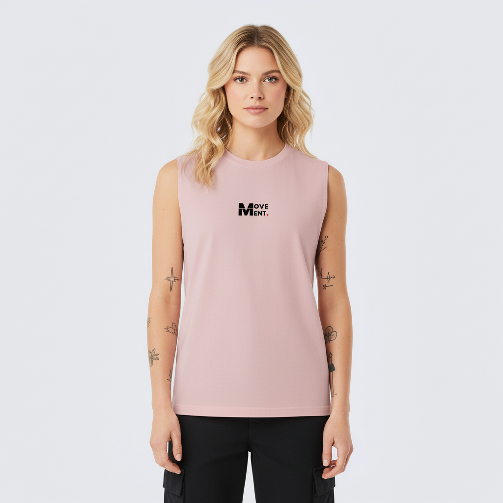 Sleeveless Basic Tanktop - Women