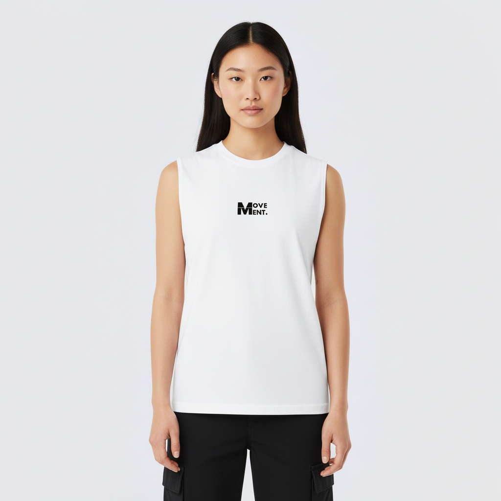 Sleeveless Basic Tanktop - Women